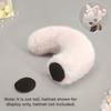Removable Helmet Cat Ear Decoration Reusable Plush Helmet Accessory  Bicycle Helmet