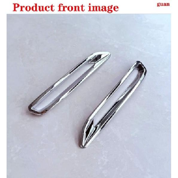Car Rear Fog Lights Decorative Frame Silver For Toyota Crown Signia 2025-2026