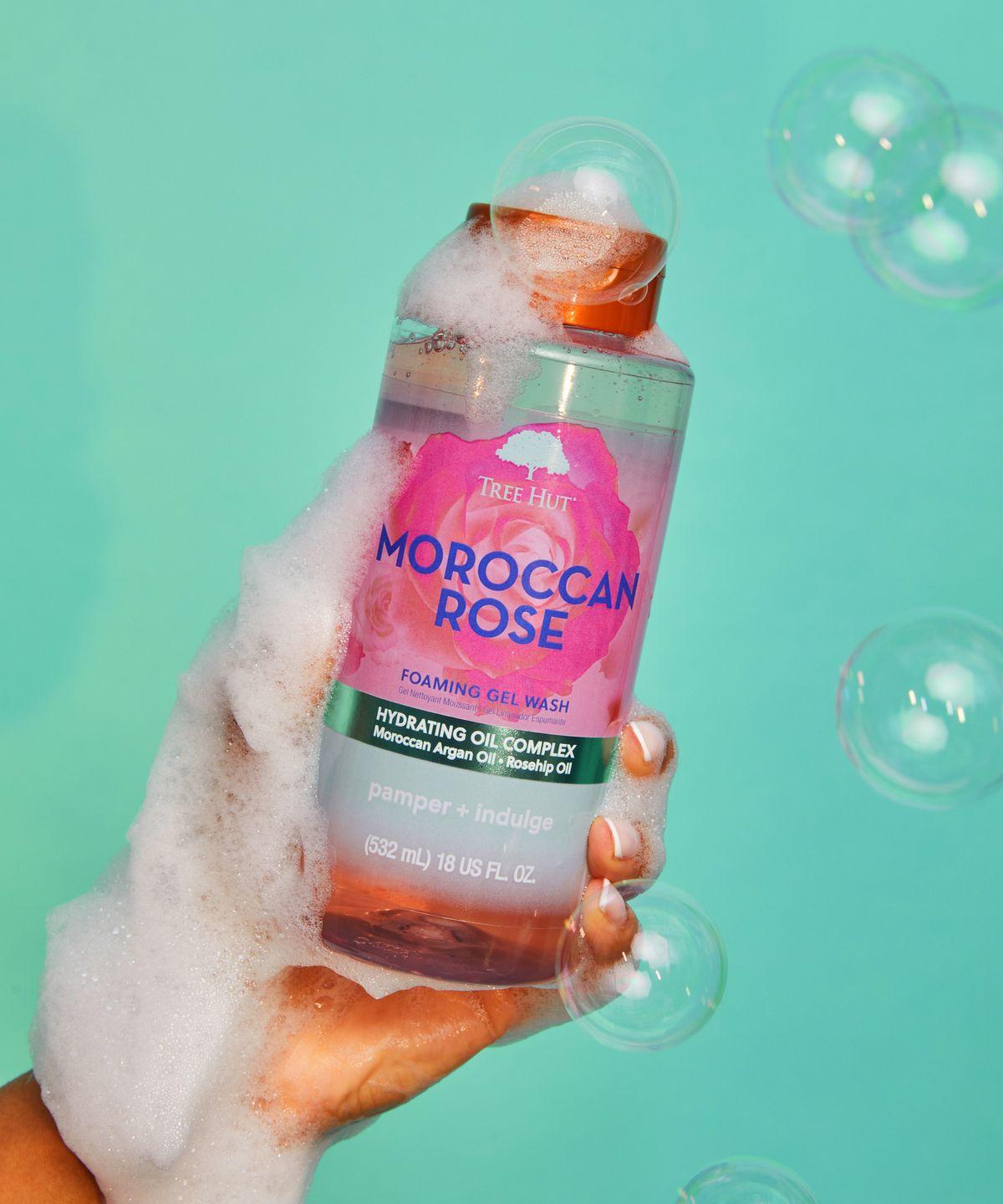 Tree Hut Foaming Gel Wash Moroccan Rose 532ml