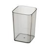 Bathroom Mouthwash Cup Transparent Square Thickened Plastic Toothbrush Travel Wash Accessories