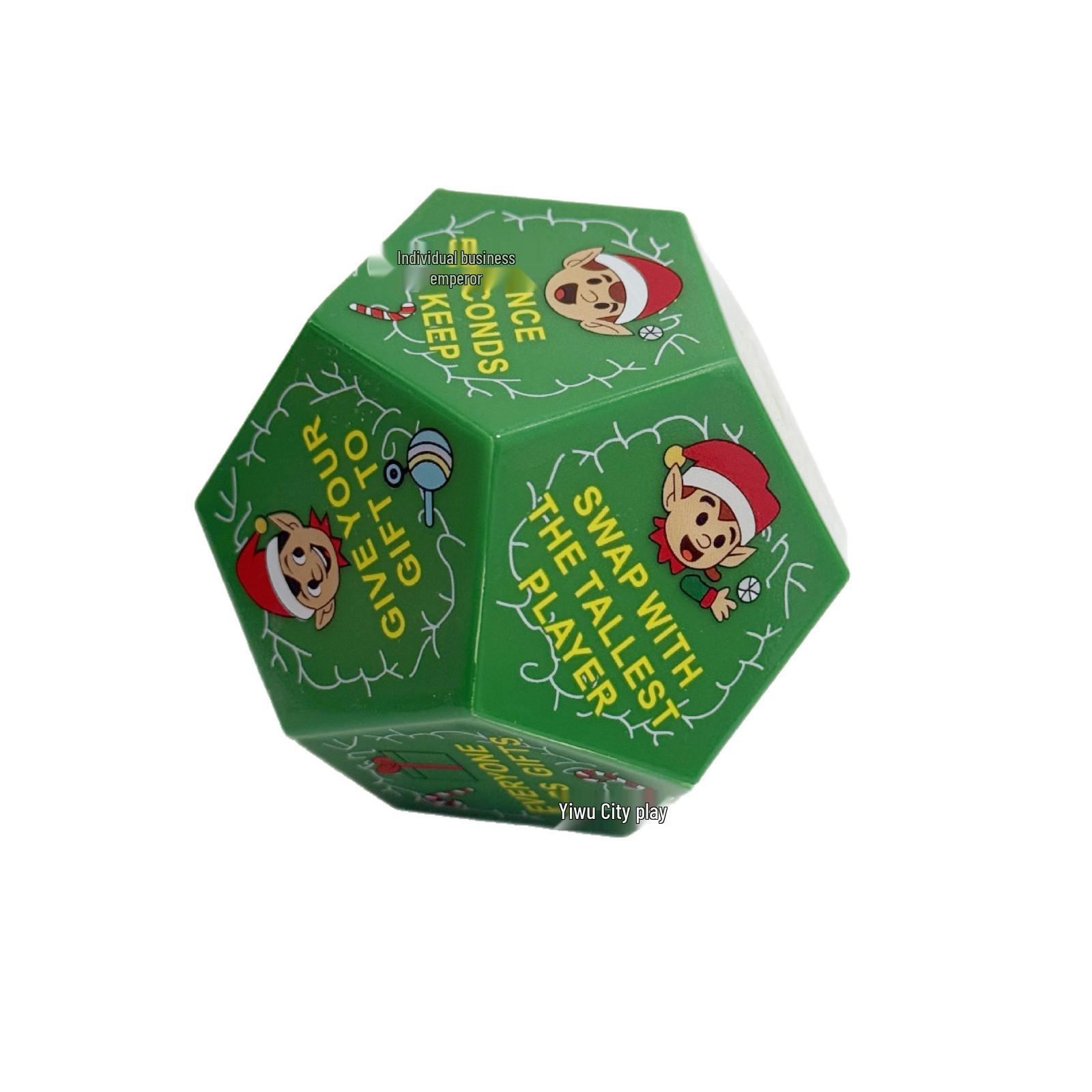 

Міжнародна різдвяна гра для обміну подарунками - Весела гра з кубиками Old OPP