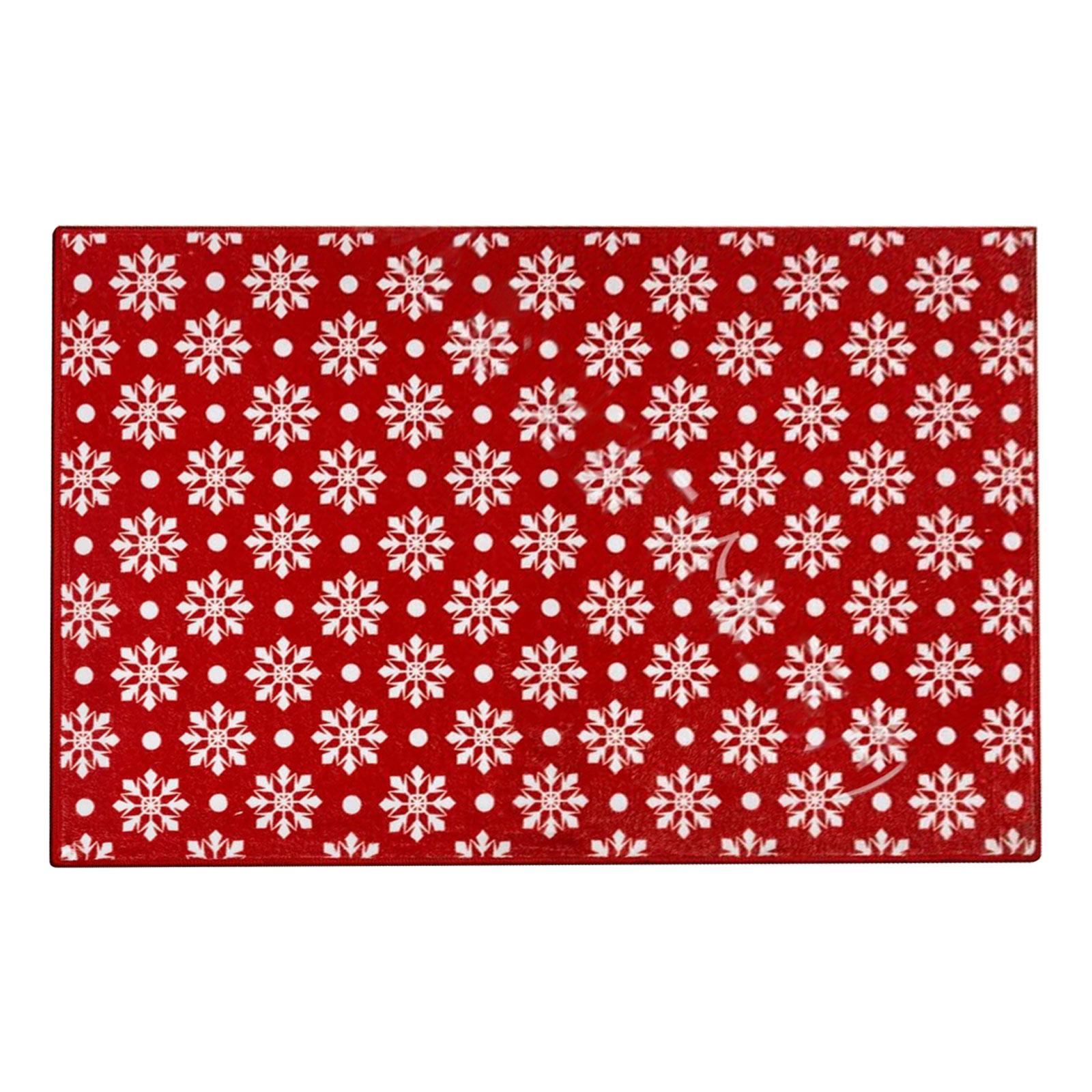 

Christmas Bath Blanket Cartoon Anime Tufted Bath Mat Non- Bathroom Bath Rug Front Door Mat One Size