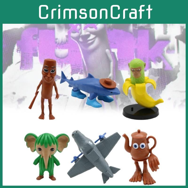 Tungtungtung Sahur Action Figure Cartoon Model Toy Decoration Doll Children Gift