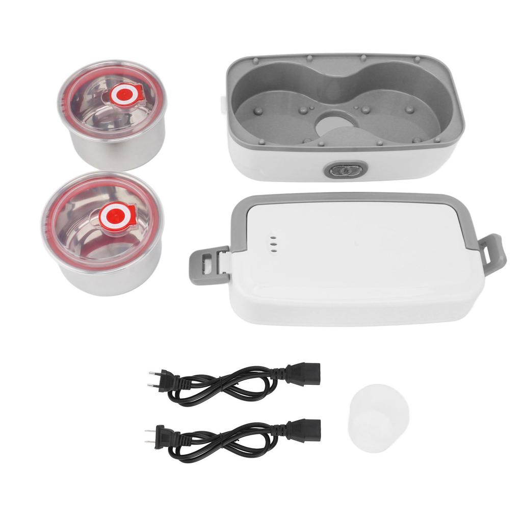 Bento Electric Heating Insulated Lunch Box Can Be Plugged in To Carry Food Steaming Insulated Bucket Office Worker Rice Cooker