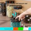 Home Vacuum Seal Jar: Press-Type Storage for Dried Tangerine Peel, Medicinal Herbs, Coffee Beans - Food-Grade Freshness Preservation.