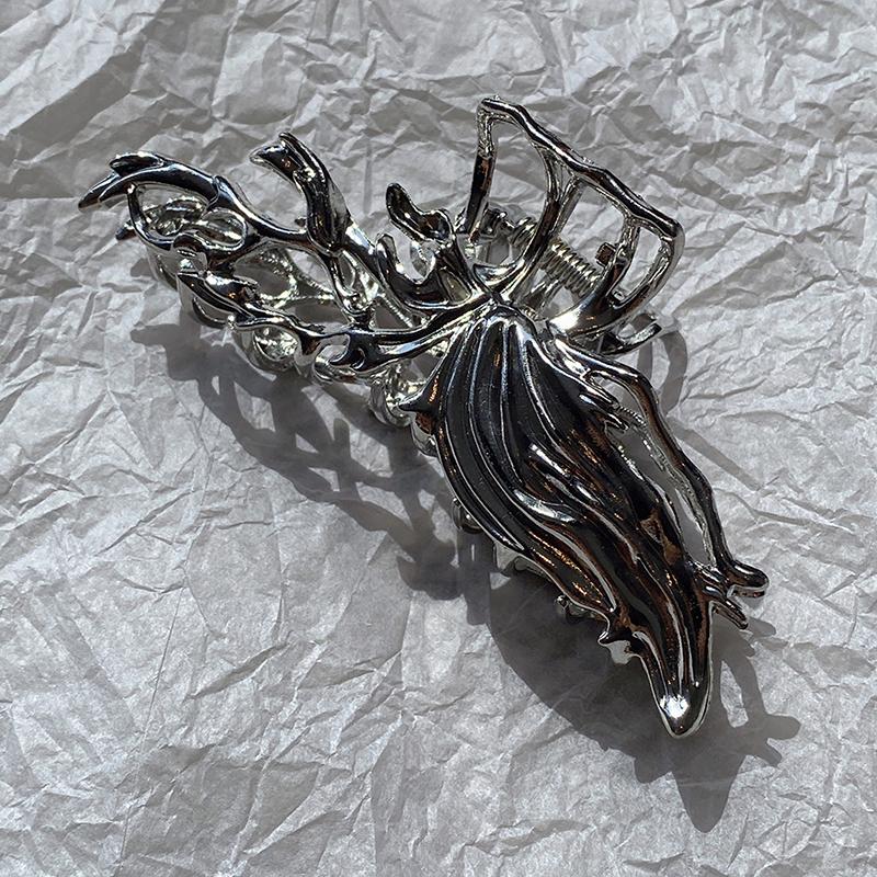 1Pc Women Cool Hair Accessories Simple Trendy Pin Hair Claw  Elegant Hair Clip Hairpins High-End Light Luxury Shark Clips