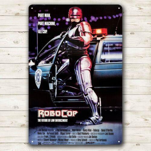 

Robocop Scifi Retro Movie Metal Poster Tin Sign 20x30cm PlaqueAluminum 30x40cm(11.8x15.7inch)