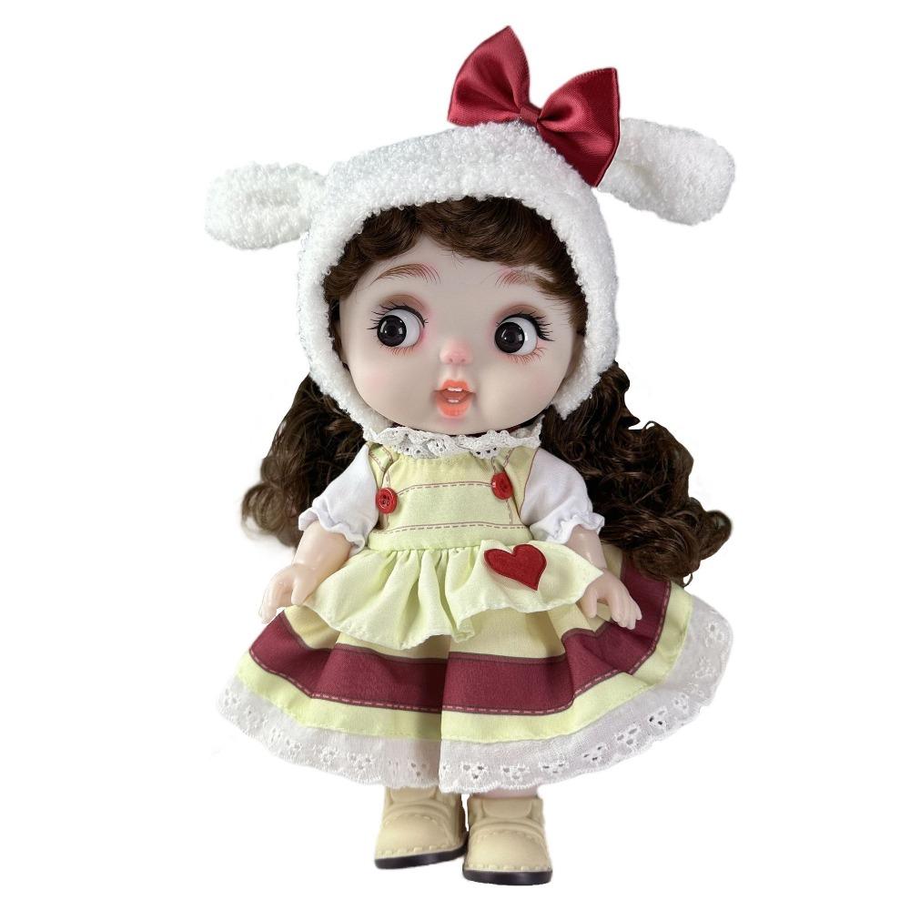 Doll Accessories BJD Doll Dress 28cm Doll Doll Strap Dress Set  (No Dolls and Shoes)