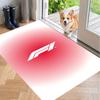 Weicher Boden Teppich F1 Muster Teppichboden Dekorative Matte Für Heimzimmer Dekoration
