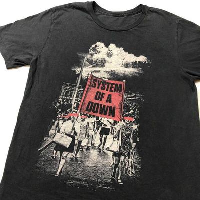 Rock System Of A Down Band Concert Tee Adult Unisex Cotton TShirt UB045