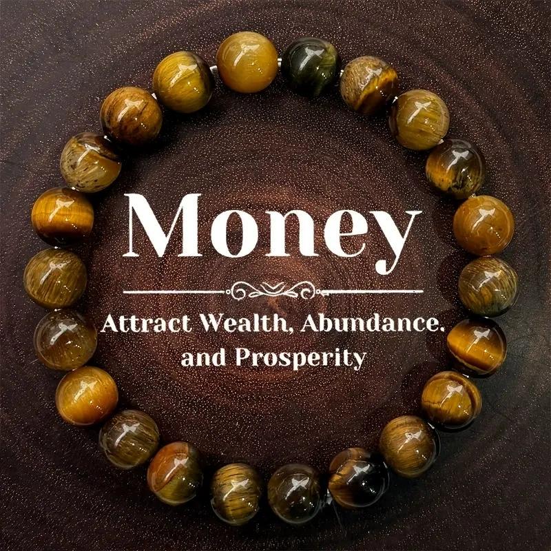 

8MM Colorful Natural Stone Beaded Bracelet For Women Men Tiger Eye Stone Elastic Chain Wrap Bangle Fashion Party Jewelry Gift 18cm