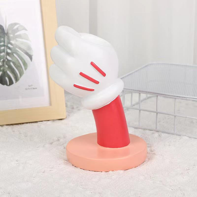 Cartoon Thaddäus Lotus-Thron Handy- & Stifthalter - Kreatives Schreibtischornament