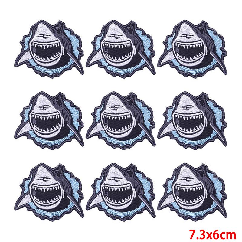 10 pezzi/lotto toppa da ricamo all'ingrosso termoadesiva sulle toppe per abbigliamento toppe su vestiti giacche decorazioni applique forniture per cucire