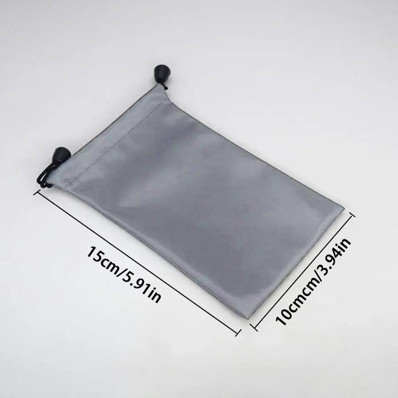 Waterproof Dustproof Headset Data Cable Pouch Drawstring Package Storage Bag Carry Bag Cloth Dust Pouches