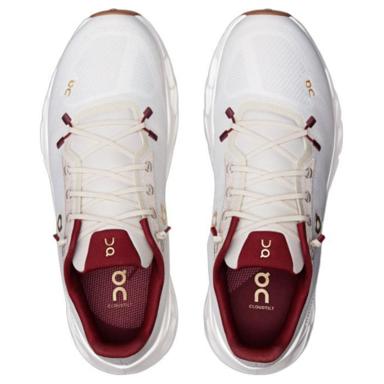 On Running Cloudtilt Ano do Serpente Tênis Masculino Marfim Pérola 3MF10742143