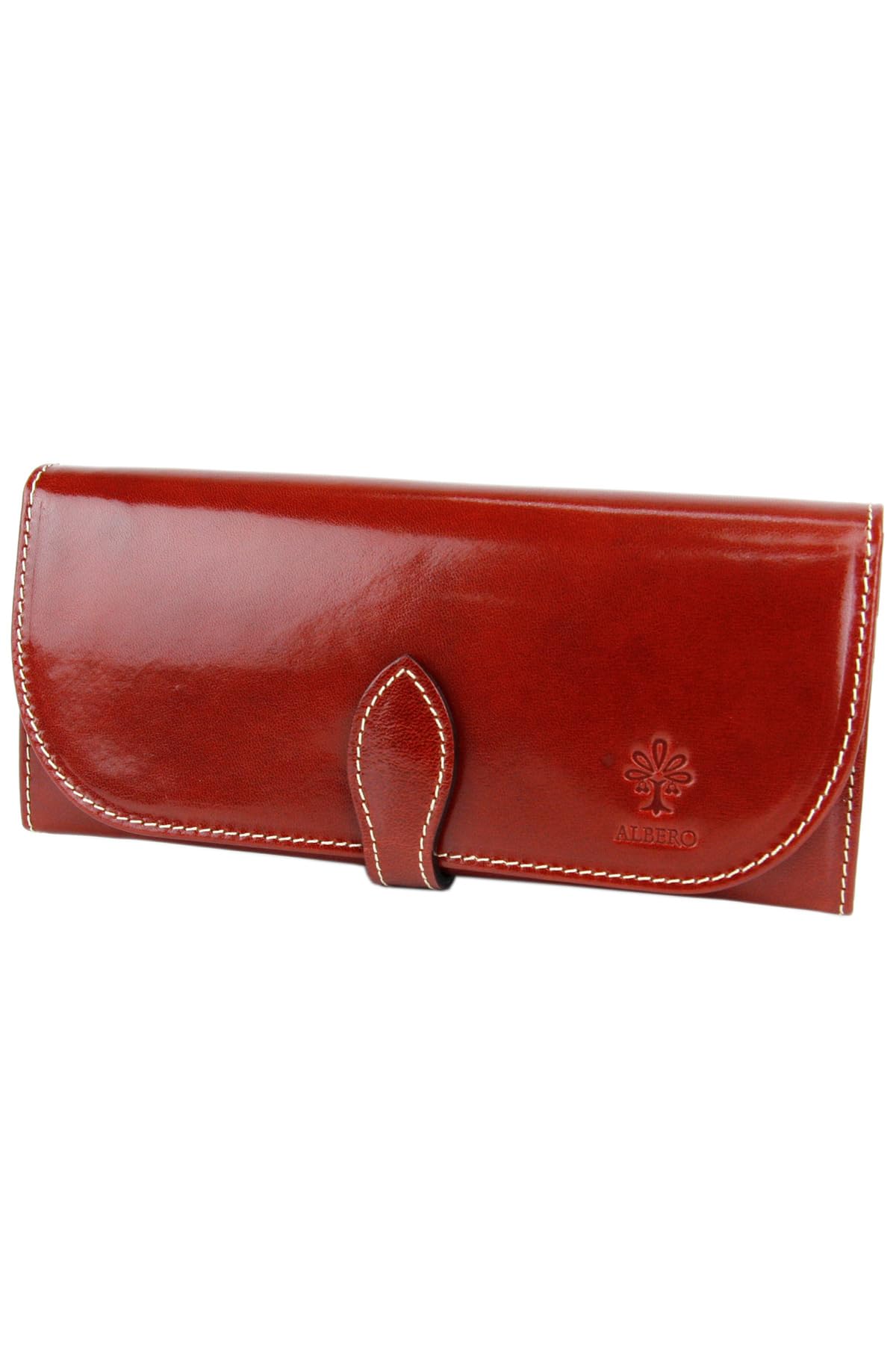 

Albero OLD MADRAS Long Wallet with Coin Purse 6504 Red AL-6504-32