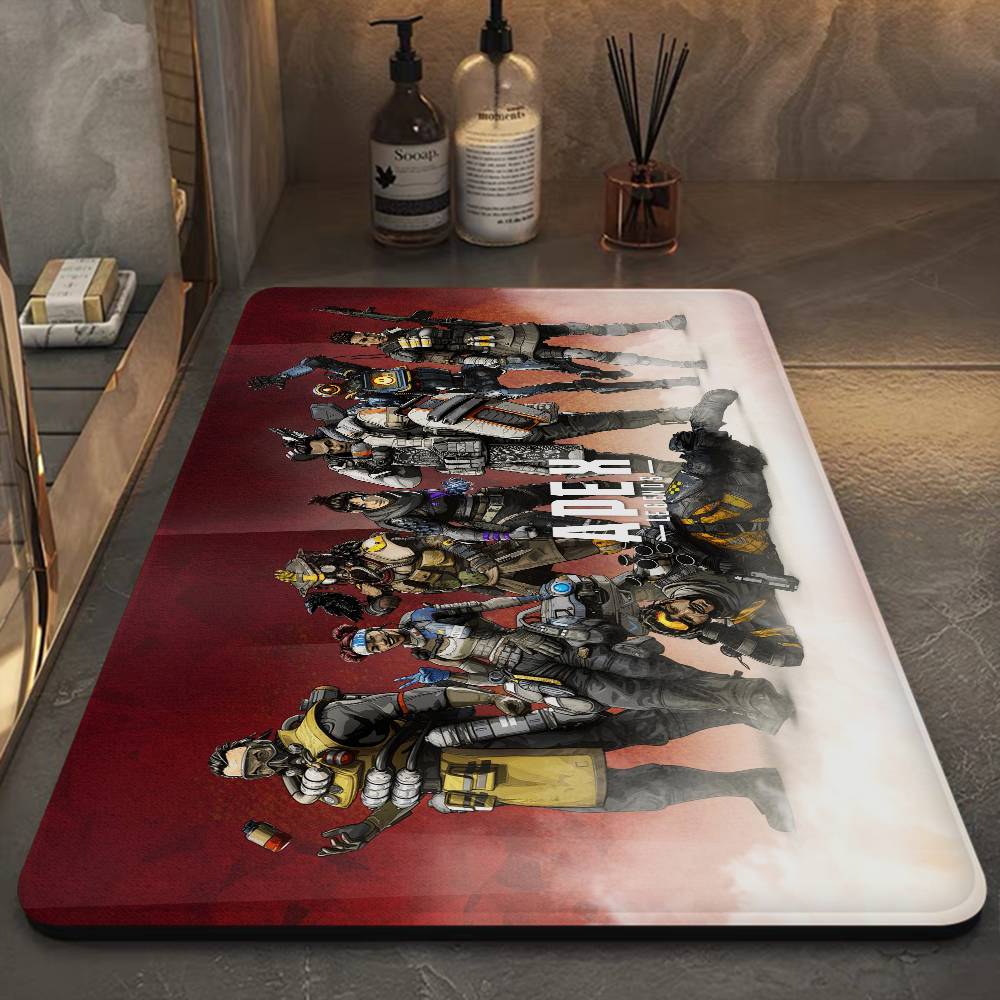 Apex Legends Octane Bathroom Mat Kids Room Bedroom Decoration Balcony Anti-Slip Doormat Living Room Welcome Rug