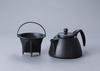 Iwachu Coffee Pot Set, Black, 0.75L, Induction Compatible, Nanbu Ironware, 12361
