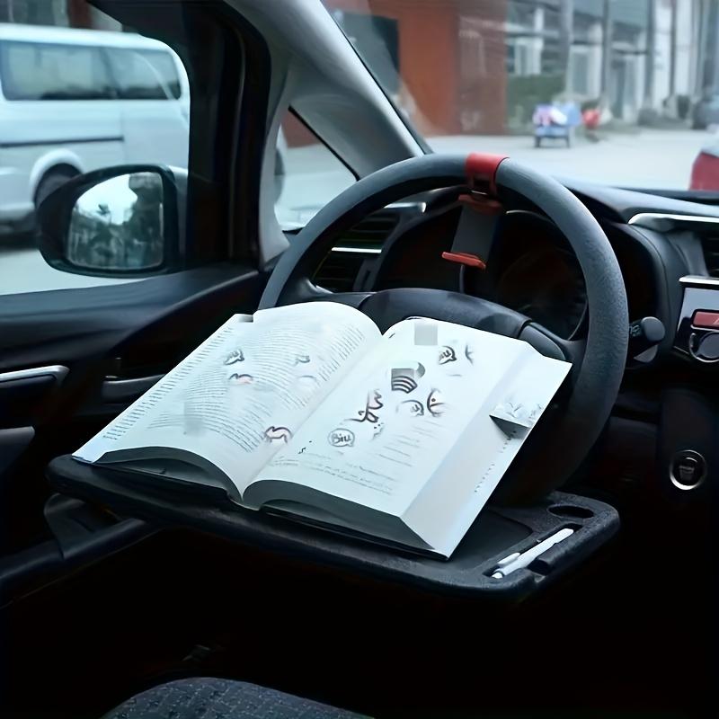 Car Steering Wheel Tray Table-made of ABS Material, Suitable for Cars,trucks and SUVs,can Be Used for Office,dining and Reading.