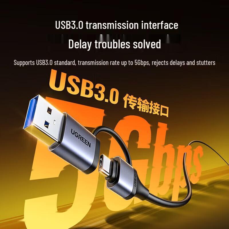 UGREEN CM726 USB/Type-C To HDMI 4K Video Capture Card