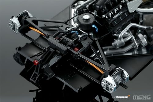 GSI Creos Monmodel 1/12 Scale McLaren MP4/4 1988 Multicolor Plastic Model Kit MRS005