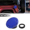 Blue Car Gas Filler Fuel Tank Cap for Jeep Wrangler JK Unlimited 2007-2018