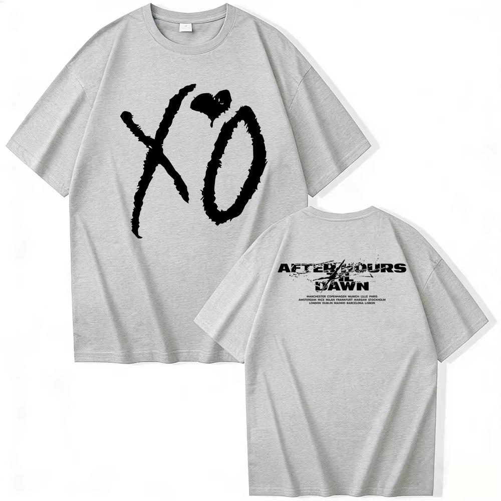 Hot Sale The-Weeknd After Hours Til Dawn Tour 2026 T-Shirt Unisex Unisex Cotton Harajuku T-Shirt Y2k Lightweight Breathable Clothes
