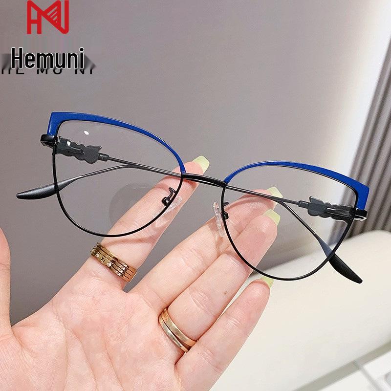 

Трендовые женские очки «кошачий глаз» с защитой от синего света - Универсальные, высокой четкости, в стиле знаменитостей Anti-Blue Light Spring Leg