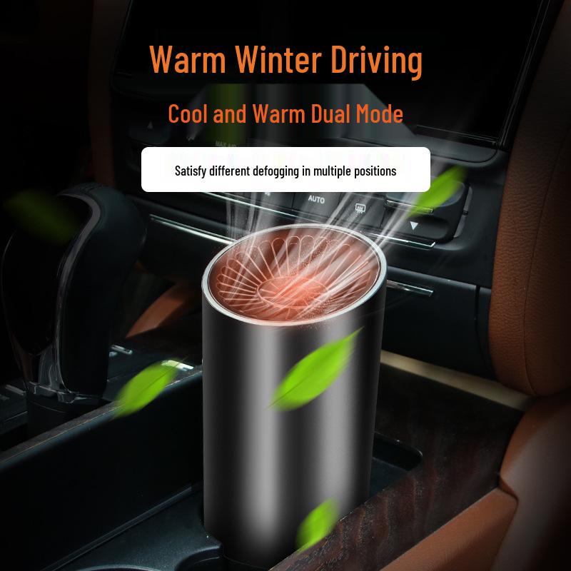 12V High-Power Car Cup Heater & Defroster