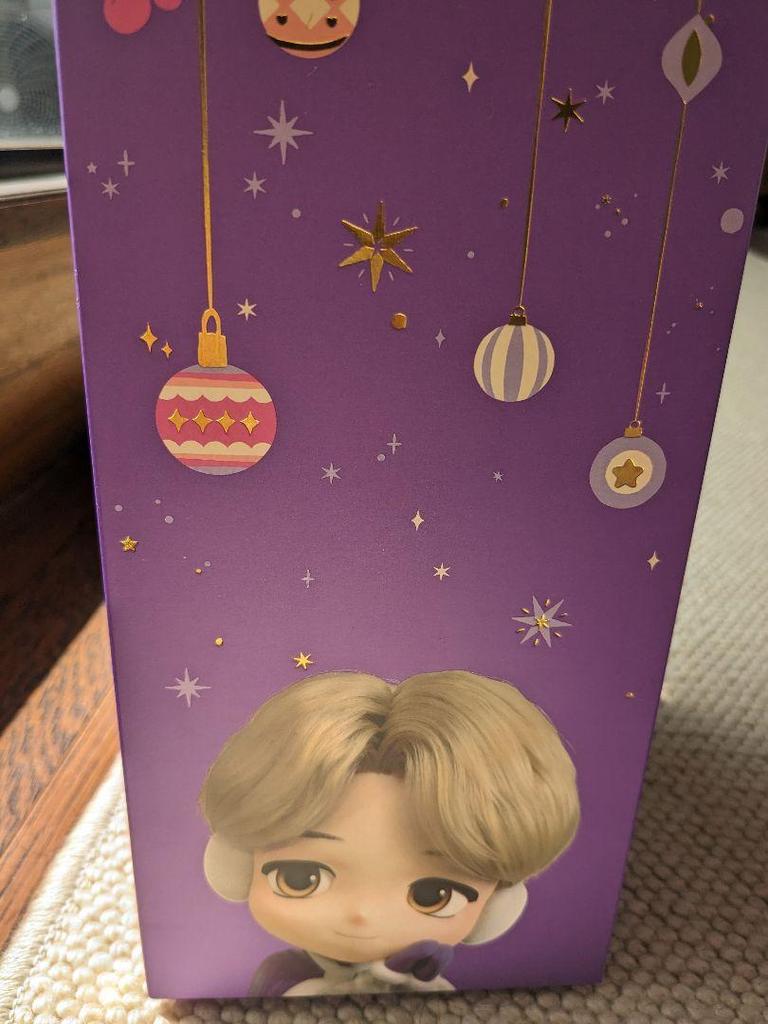 [USED] Jimin Plush Toy Purple Holidays JIMIN