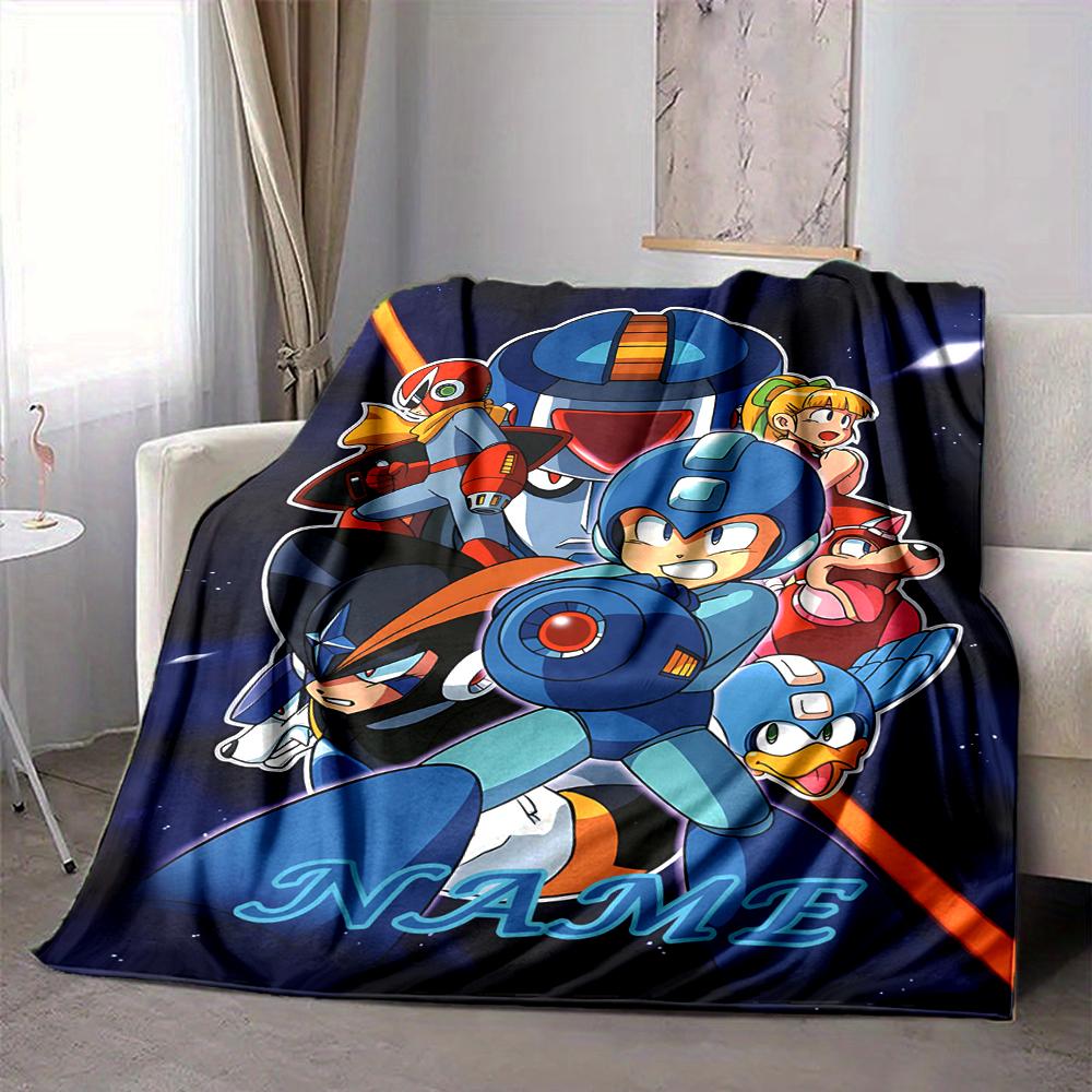 Custom 1pc Superhero Team Adventure Blanket, Soft And Comfortable Blanket, Casual Warm, Camping Travel Blanket, Birthday Gift Q91335