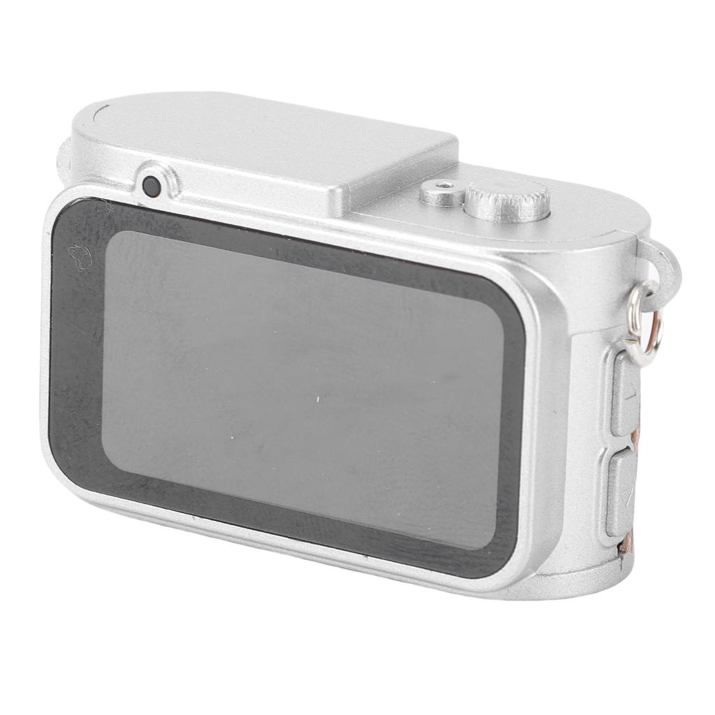 Small Keychain Digital Camera 2K HD Retro Compact Portable Video Recorder Camera for Travel Study Recording