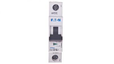Circuit Breaker 1P D 16A 15kA AC FAZ D16/1 278584