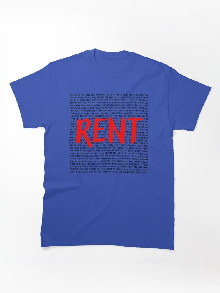 Rent a Hero Rent lyrics Classic Unisex T-Shirt