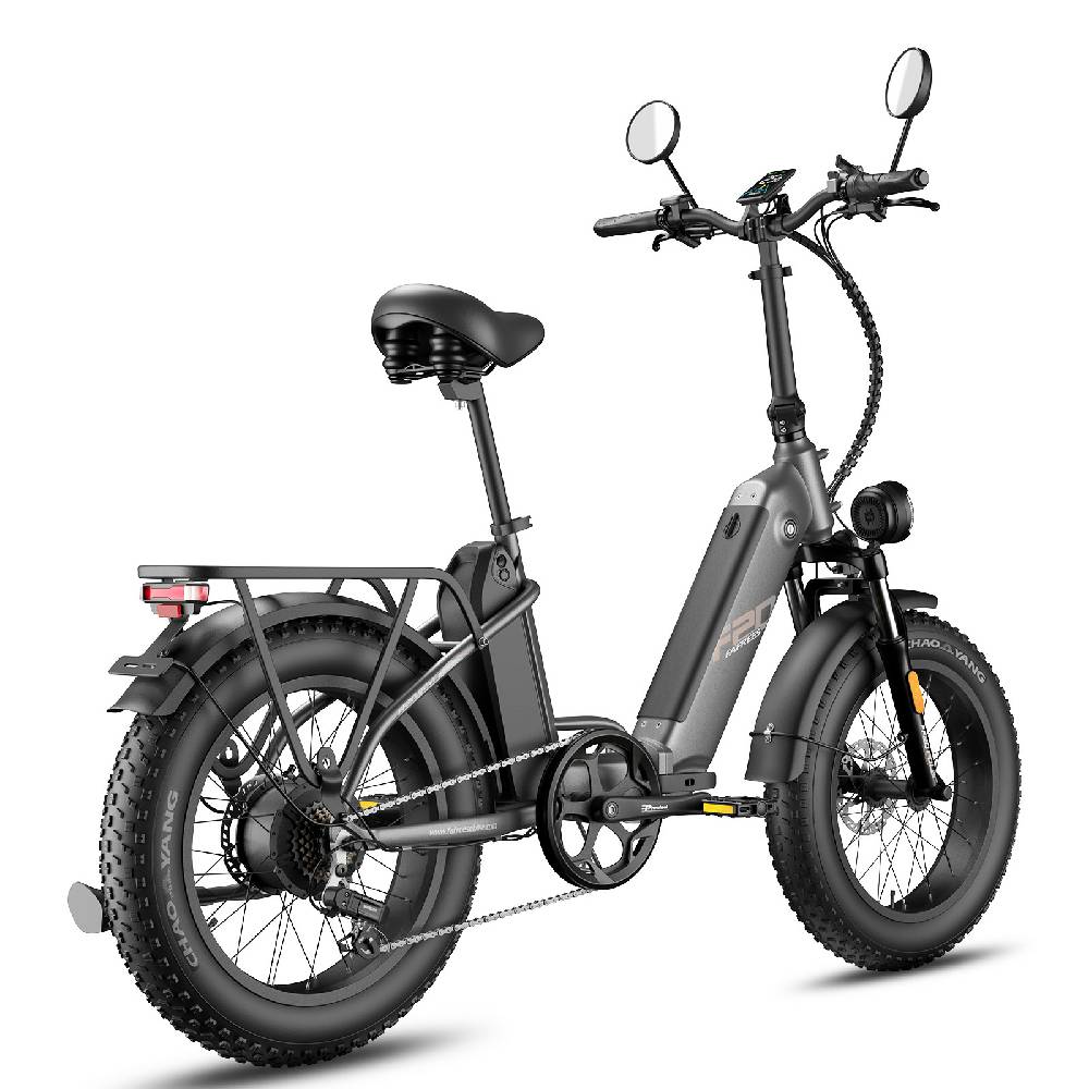 Elektrický bicykel Fafrees FF20 Polar 20" Fat Tire 500W Motor Skladací Mestský Elektrický Bicykel 48V 24AH LCD Displej 7 Rýchlostí