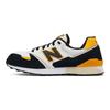 New Balance Nb 446 Comfortable Trendy Low-Top Marathon Running Shoes Unisex sneaker Black White Yellow U446GB1
