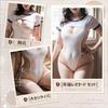 Cosplay Sexy Leotard Large Size Babydoll High Leg Open Chest School Swimsuit Gym Clothes Chubby Sexy Lingerie Seductive Extreme Cute Erotic Pervert