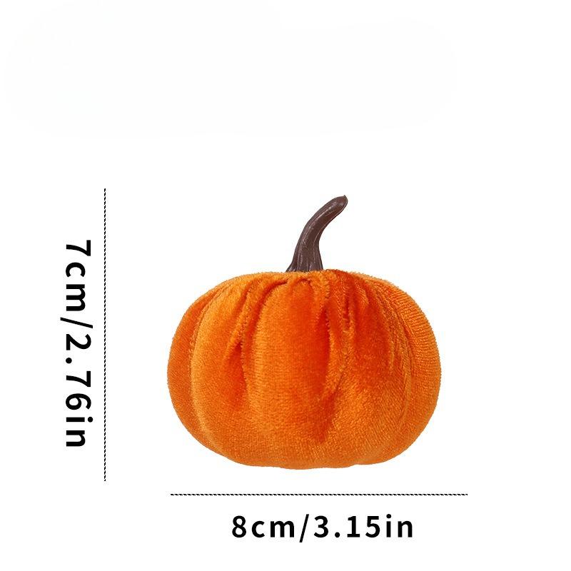 Halloween Decoration Item - Plush Imitation Pumpkin - Halloween Festive Accessory