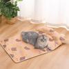 Cartoon Pattern Anti-Slip Pet Pad Scratch Resistant Dog Mat Pet Mat Cooling Pet Mat  Pet Supplies