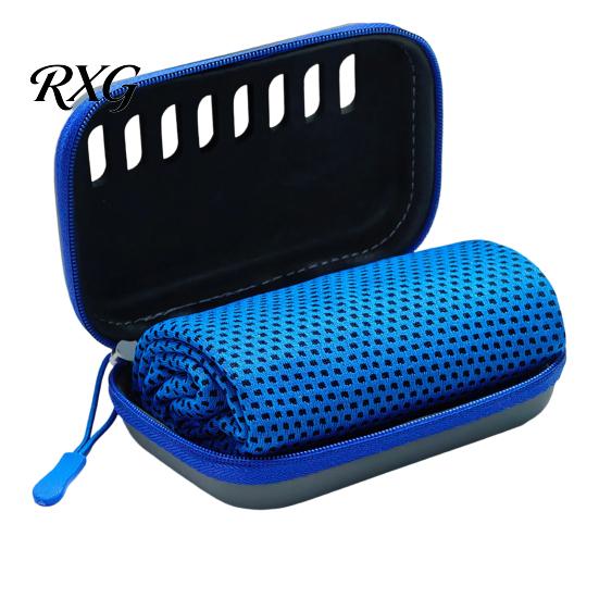 Cooling Towel for Sports with Carrying Case, 30x80cm Instant Microfiber Ice Outdoor Gear Towel, Portable Quick Drying Gym Workout Yoga Running