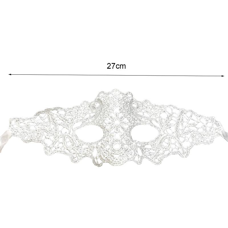 Half Face Mask Lace Masquerade Face Mask Sexy Lace Bunny Ears Headband with Veil Mask Party Mask Prom Mask Mardi Gras Mask