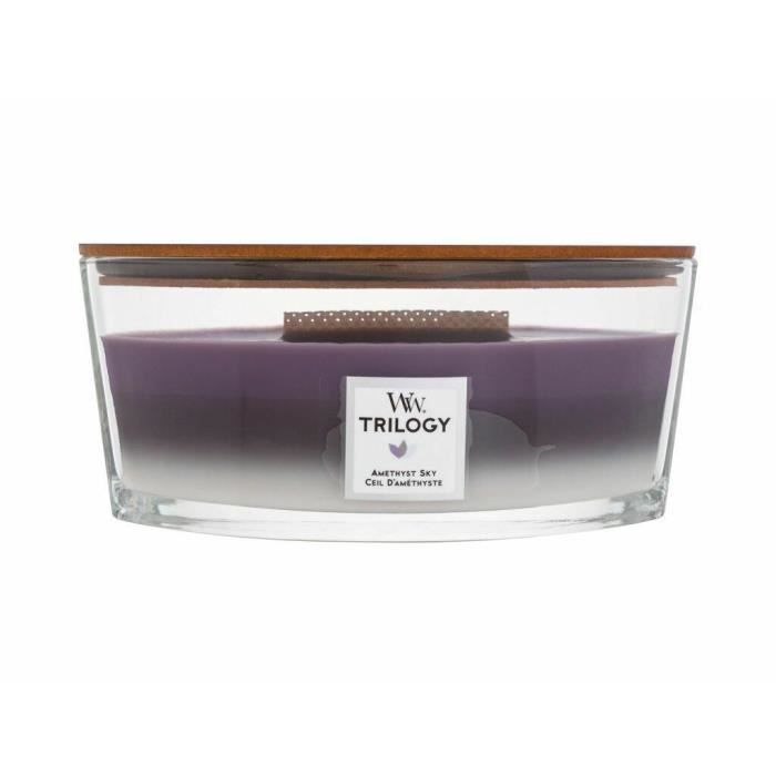 Bougie Parfumée - Woodwick - Trilogy Amethyst Sky - 453,6g - Vegan - Cruelty Free