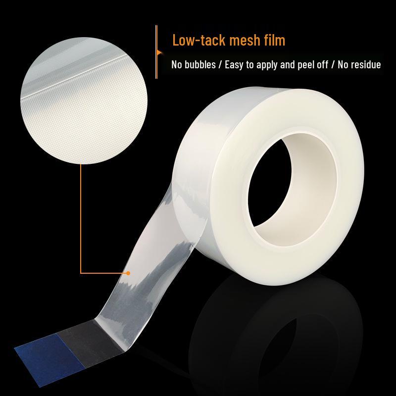 Textured PE Protective Film for Electroplating, Injection Molding, ABS, Acrylic, PC, LCD Screens, and Glass.