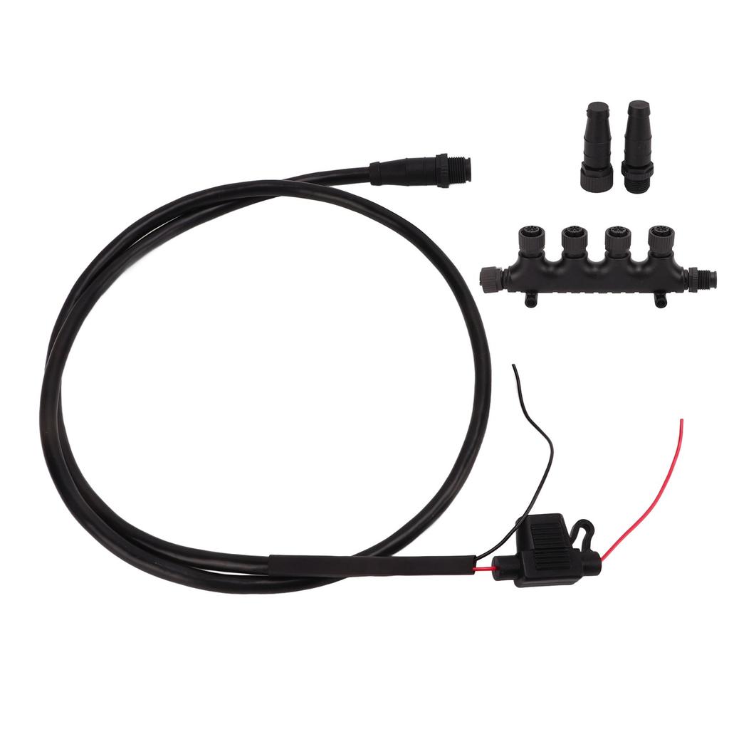 For NMEA 2000 Male Backbone Cable IP67 Waterproof 5 Pin Marine Drop Cable for Lowrance Networks