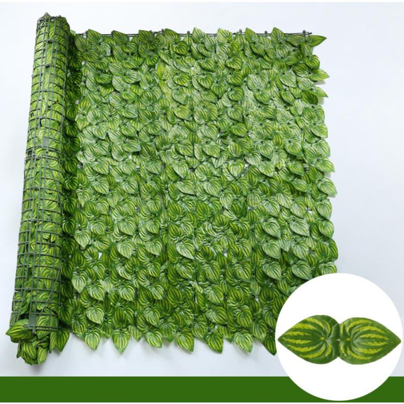 REOVE Siepe Artificiale Edera | Rotolo 1x3 M | Schermo Privacy Per Balcone E Giardino