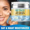 Retinol Face Cream Anti-Wrinkle Firming Moisturizer Reduces Fine Lines Improves Skin Texture Hydrating for Men & Women 50ml