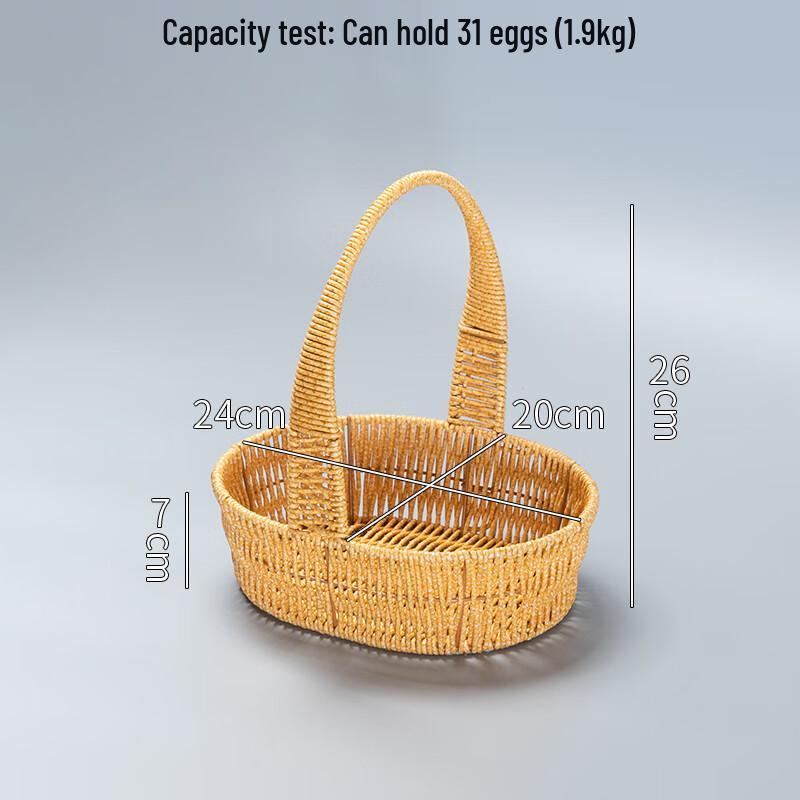 Jingyuheng Handwoven Rattan Picnic Basket Set
