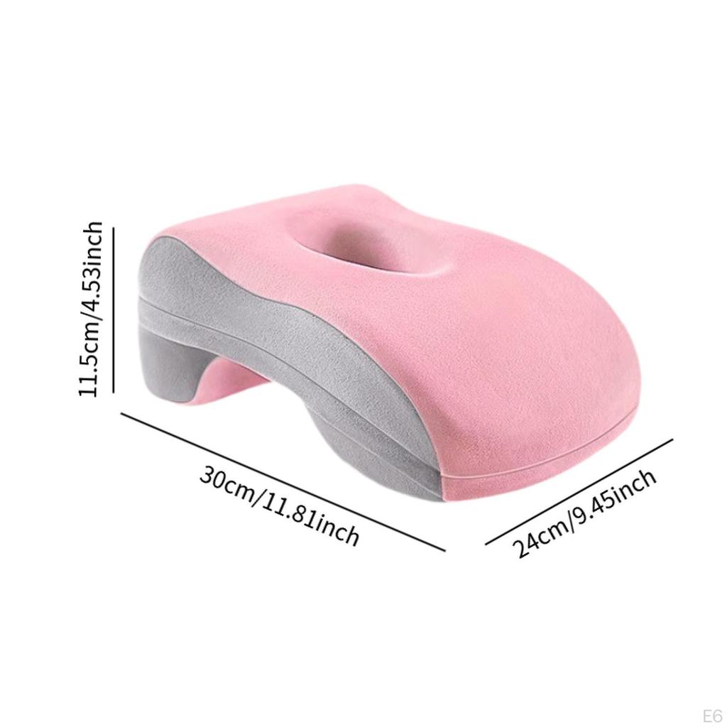 Pillow Neck Pad Waist Headrest Face Down Support Cushion for School Aircraft Student