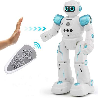 Wielofunkcyjny Robot Robot z Gestami i Zabawka Zabawka dla Dzieci, Sterowanie Radiowe, Tańczy, (niebieski)