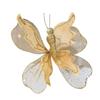 Glittered 3D Butterfly Decoration 20cm Simulated Butterfly Ornament  New Year